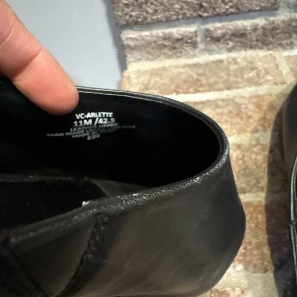 Vince Camuto Women's Arlette Slip-On Mules Black Leather Size 11M #232 - Picture 9 of 16